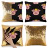 golden pillowcase